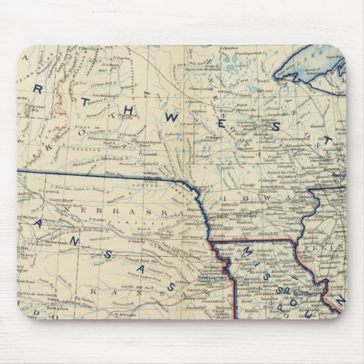 USA Juni 1864 Mousepad (Vorne)