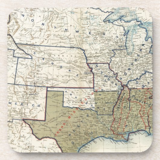 USA Juni 1864 Untersetzer (Vorderseite)