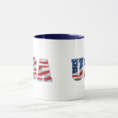 USA-Kaffee-Tasse Tasse (Zentrum)