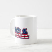 USA KAFFEETASSE (Vorderseite Links)