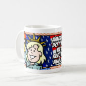 USA KAFFEETASSE (Vorderseite Links)