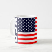 USA KAFFEETASSE (Vorderseite Links)