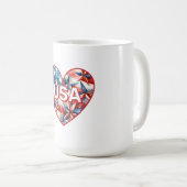 USA KAFFEETASSE (VorderseiteRechts)