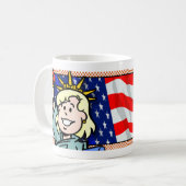 USA KAFFEETASSE (Vorderseite Links)