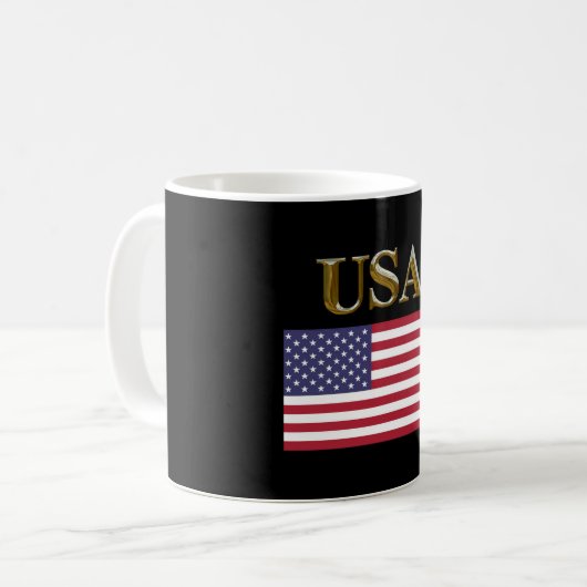 USA KAFFEETASSE (Vorderseite Links)
