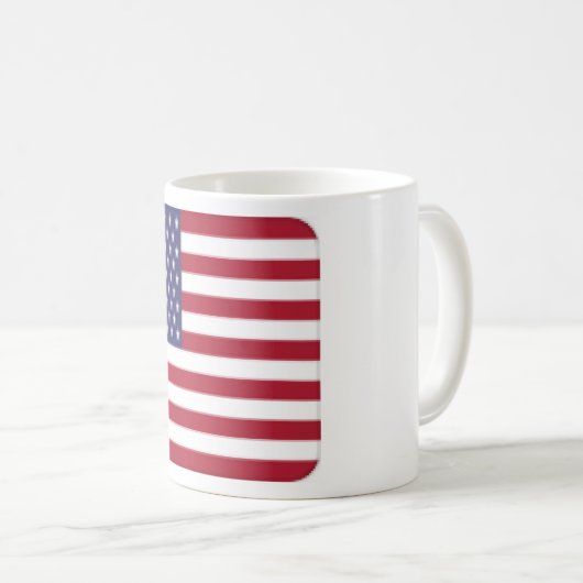 USA KAFFEETASSE (VorderseiteRechts)