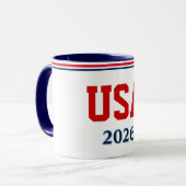 USA Kaffeetasse (Vorderseite Links)
