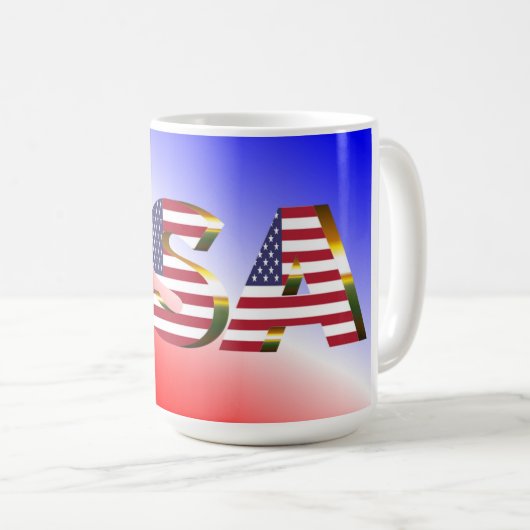 USA KAFFEETASSE (VorderseiteRechts)