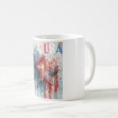 USA Kaffeetasse (VorderseiteRechts)
