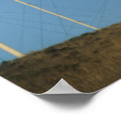 USA, Kalifornien, Altamont Pass, Windgeneratoren. Poster (Ecke)