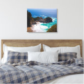 USA, Kalifornien. Ansicht der Fälle von Mcway Leinwanddruck (Insitu (Schlafzimmer))