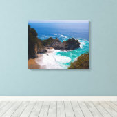 USA, Kalifornien. Ansicht der Fälle von Mcway Leinwanddruck (Insitu (Holzboden))