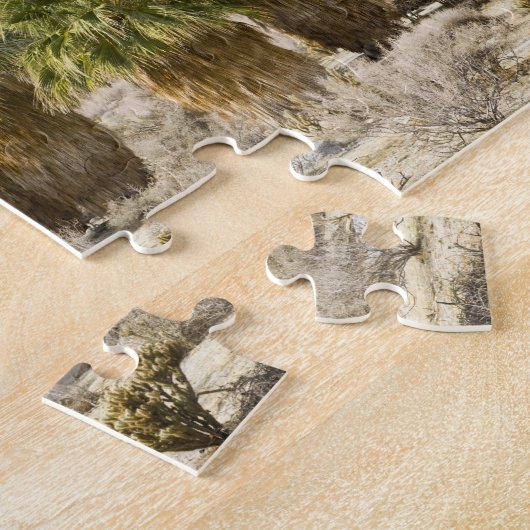 USA, Kalifornien, Anza-Borrego Desert Staat Park. Puzzle (Seite)