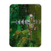 USA, Kalifornien. Aussicht auf einen Teich Magnet (Vertikal)