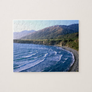 USA, Kalifornien, Big Sur, Bucht entlang der Highw Puzzle