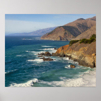 USA, Kalifornien, Big Sur Coastline Poster