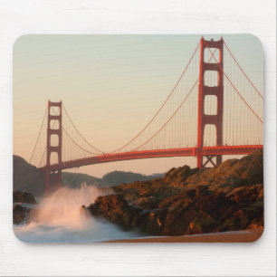 USA, Kalifornien. Blick auf die Golden Gate Bridge Mousepad