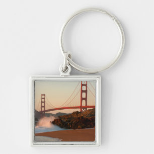 USA, Kalifornien. Blick auf die Golden Gate Bridge Schlüsselanhänger