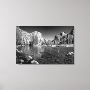 USA, Kalifornien. Blick auf Yosemite Valley Leinwanddruck