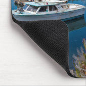 USA, Kalifornien. Boote in Morro Bay Mousepad (Ecke)