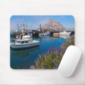 USA, Kalifornien. Boote in Morro Bay Mousepad (Mit Mouse)