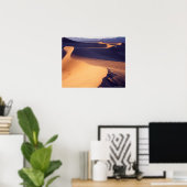 USA, Kalifornien, Death Valley, Sanddünen, Morgeng Poster (Heimbüro)