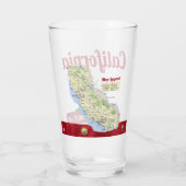"USA: Kalifornien… Glas (Rückseite)
