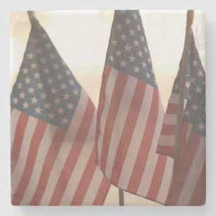 USA, Kalifornien, Gold Country, Amador City: Steinuntersetzer