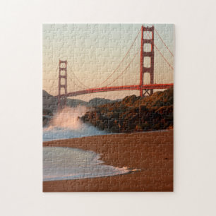 USA, Kalifornien. Golden Gate Bridge Blick Puzzle