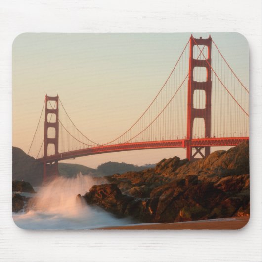 USA, Kalifornien. Golden Gate Bridge View Mousepad (Vorne)
