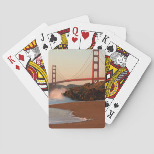 USA, Kalifornien. Golden Gate Bridge View Spielkarten