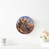 USA, Kalifornien, Joshua Tree National Park Runde Wanduhr (Zuhause)