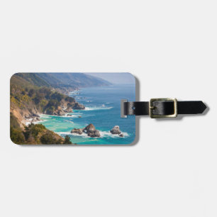USA, Kalifornien. Kalifornische Küste, Big Sur Gepäckanhänger