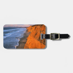 USA, Kalifornien, Klippen am Pescadero State Beach Gepäckanhänger