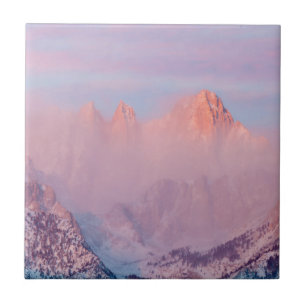 USA, Kalifornien, Lone Pine.Sonnenschein Fliese