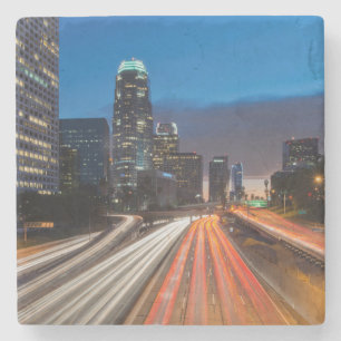 USA, Kalifornien, Los Angeles, 110 Freeway 2 Steinuntersetzer