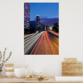 USA, Kalifornien, Los Angeles, 110 Freeway Poster (Küche)