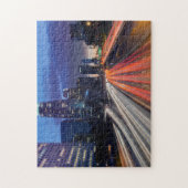 USA, Kalifornien, Los Angeles, 110 Freeway Puzzle (Vertikal)