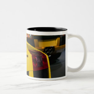 USA, Kalifornien, Los Angeles: Los Angeles Auto 2 Zweifarbige Tasse