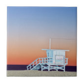 USA, Kalifornien, Los Angeles, Santa Monica Beach Fliese (Vorderseite)