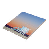 USA, Kalifornien, Los Angeles, Santa Monica Beach Fliese (Seite)