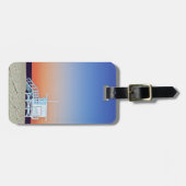 USA, Kalifornien, Los Angeles, Santa Monica Beach Gepäckanhänger (Vorderseite horizontal)