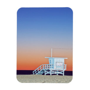 USA, Kalifornien, Los Angeles, Santa Monica Beach Magnet