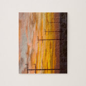 USA, Kalifornien, Palm Spring, Powerlinie bei 2 Puzzle (Vertikal)