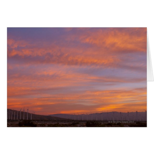 USA, Kalifornien, Palm Springs, Windkraftanlagen (Vorderseite (Horizontal))