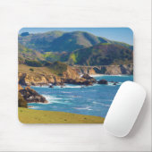 USA, Kalifornien. Panorama von Big Sur mit Bixby Mousepad (Mit Mouse)