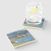 USA, Kalifornien. Panorama von Big Sur mit Bixby Steinuntersetzer (Seitenansicht)