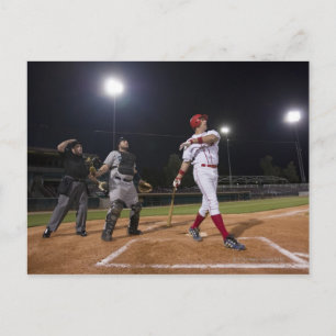 USA, Kalifornien, San Bernardino, Baseball Postkarte