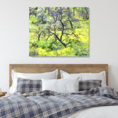 USA, Kalifornien, San Diego. Ein verbrannter Eiche Leinwanddruck (Insitu (Schlafzimmer))