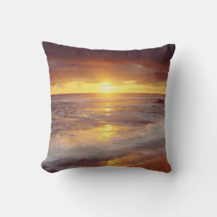 USA, Kalifornien, San Diego. Sonnenuntergang Kissen